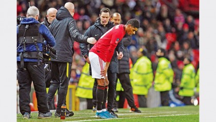 Rashford injury spoils ManU victory