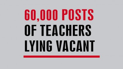 Recruitment of 20,000 
teachers on the cards