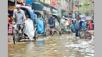 Rains throw city life out of gear