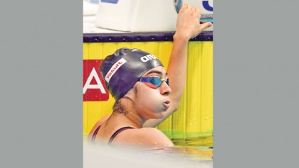 Youngest swimmer to compete
