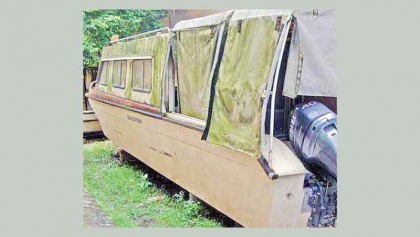 River ambulance lying under open sky for 7yrs