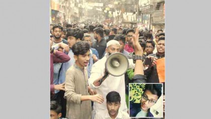 Road crash death
of SSC examinee
sparks off protest