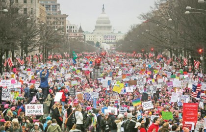 Rocky start for Trump on Day One