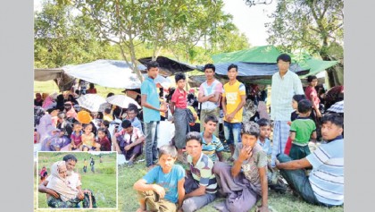 Desperate for illegal entry, Rohingyas wait at border 