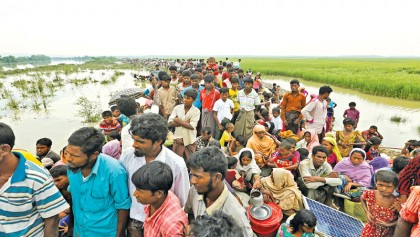 A year after the Rohingyas were forced out of home