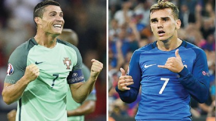 France face Portugal in Euro 2016 final 