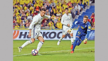 CR7 subbed as Real fumble at Las Palmas 