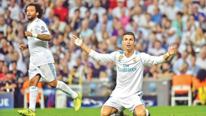 Ronaldo hits double in routine Real win
