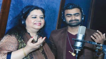 Imran in playback with Runa Laila for first time