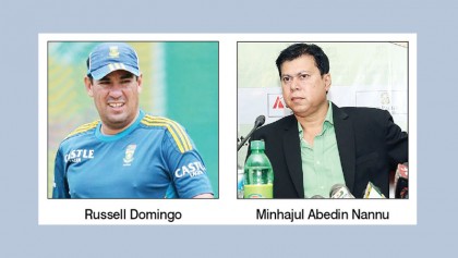 Domingo, Minhaj to watch
matches of ‘A team’ in SL