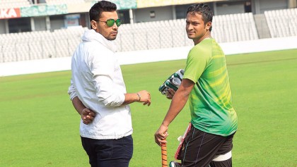 Shakib back to his business after BPL