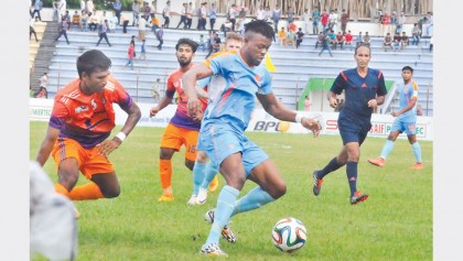 Abahani fail to beat 10-man Brothers
