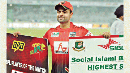Swashbuckling Shehzad sinks Sylhet Super Stars