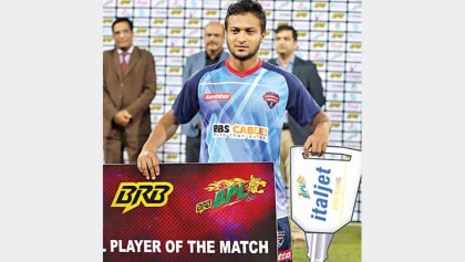 Shakib finds his rhythm