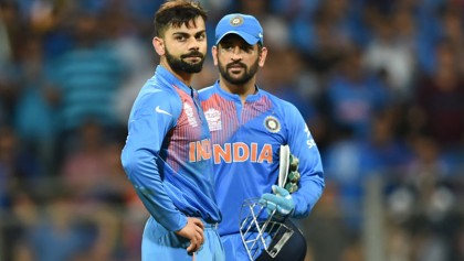 Dhoni laughs off retirement talk 