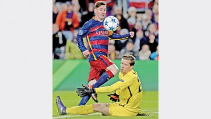 Goals galore in Champs League

