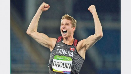 Drouin wins a cliff hanger