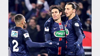 Ibra keeps PSG on treble track