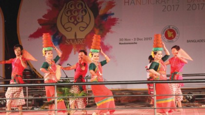 SAARC exhibition, cultural festival 
underway at Shilpakala