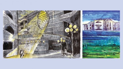 Week-long solo sketch exhibition begins at AFD tomorrow