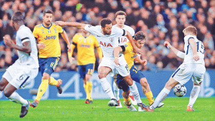 Juventus stun Tottenham