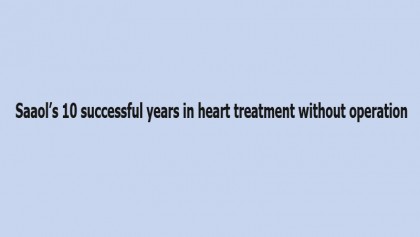 Saaol’s 10 successful years in heart treatment without operation