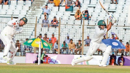 Sabbir gives invaluable support to Mushfiq