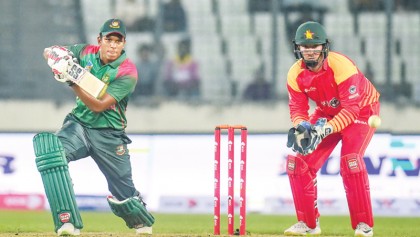Saifuddin demonstrates his talent in 1st ODI