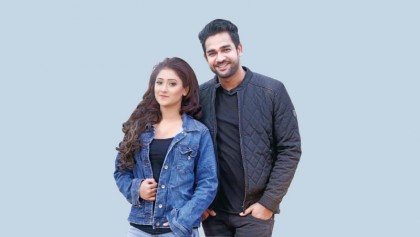 Samina opposite Jhony 
in her maiden project 