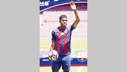 Barca’s Umtiti grieves for Nice victims