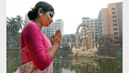 Saraswati Puja celebrated