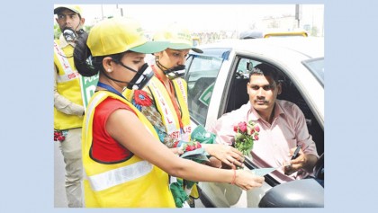 Saying it with roses 