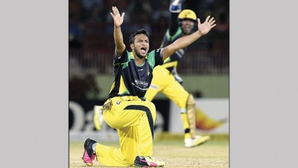 Shakib’s Tallawahs taste first defeat in CPL