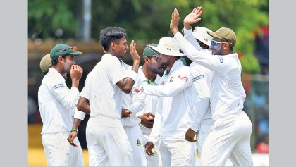 Tigers on driving seat as Shakib, Mustafiz shine