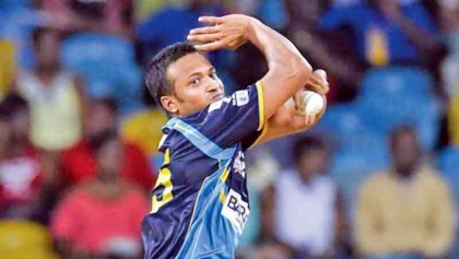 Shakib keeps going  in CPL