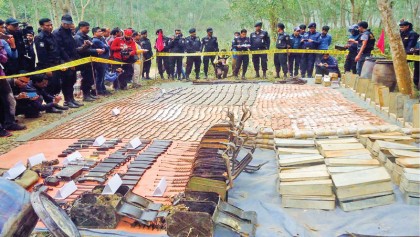 43,000 bullets seized in Sherpur hillock