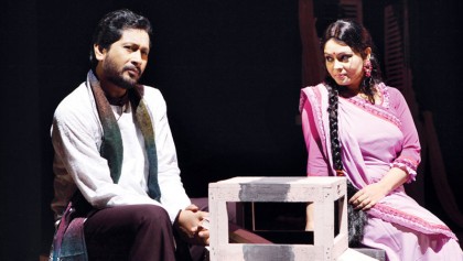 Prangane Mor stages ‘Shesher Kobita’ at Shilpakala today