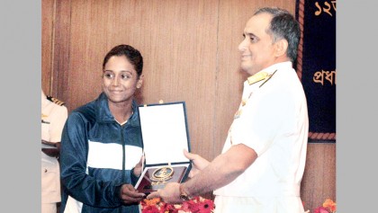 Navy accords reception to SA Games winning athletes