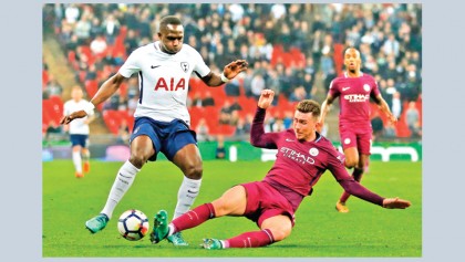 Slick City on brink of title after sinking Spurs