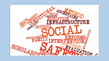 Social safety net 
aiding the poor 