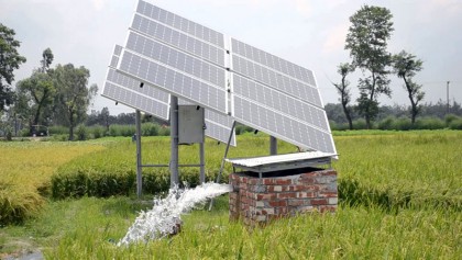 Solar irrigation makes remote villagers happy