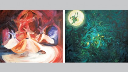 Solo exhibition ‘Emotion of Sufi Music’ begins at AFD today