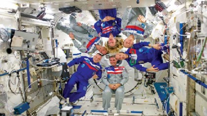 Space station marks 15 years