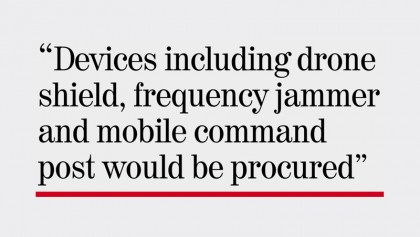 Special security devices for VVIPs during polls