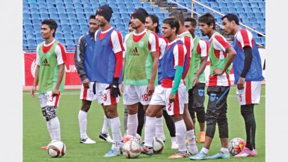 Bangladesh face Tajikistan under chilly weather