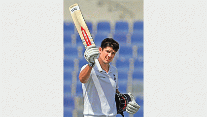 Cook soothes England with a solid century