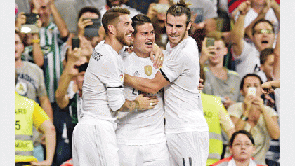 Bale brace helps Rafa to 1st Real win 