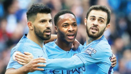 Sterling stars as Man City beat Brighton