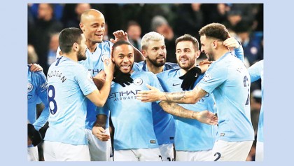 Sterling steers Citizens four points clear