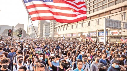 HK protesters return to the streets